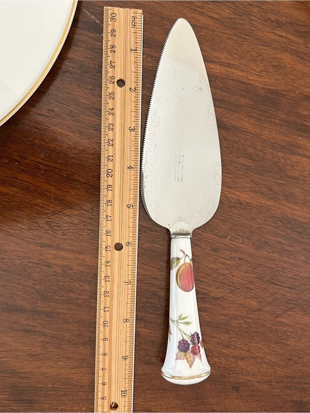 Vintage Royal Worcester Arden Cake Plate & Cake Server – Made in England